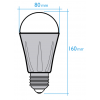 Bombilla alta potencia estándar grande LED E-27P 24W 